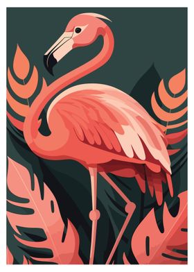 Cute Flamingo