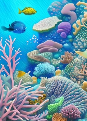 Colorful Ocean Lives