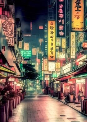 Tokyo City Night Anime