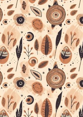 Bohemian Pattern Boho Art