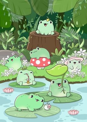 Cute Frog Art