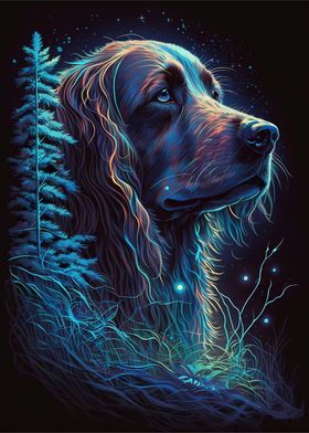  Irish Setter Dog Mythic