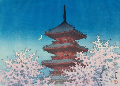 Ukiyo e Tokyo Blossom