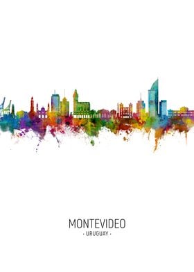 Montevideo Skyline Uruguay