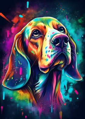 Beagle Dog Otherworldly