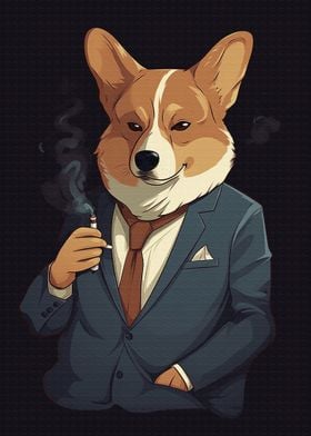 Corgi Gentleman