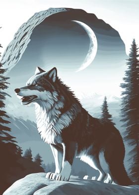 The Evening Wolf