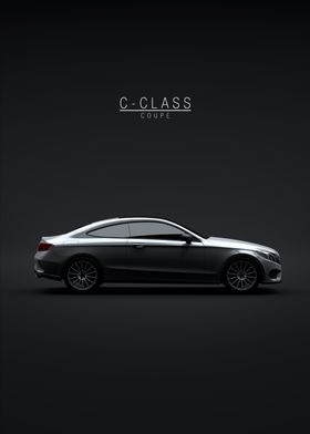 2017 CClass Coupe Grey
