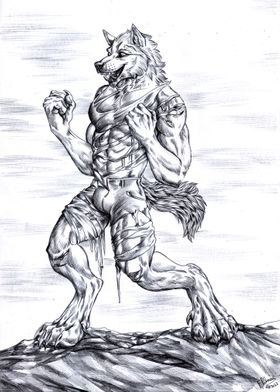 Happy werewolf 1