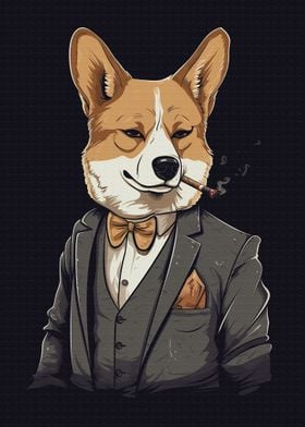 Corgi Gentleman