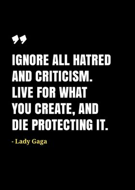 Lady Gaga quotes 