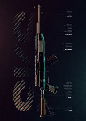 SKS Weapon Art