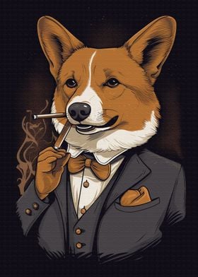 Corgi Gentleman