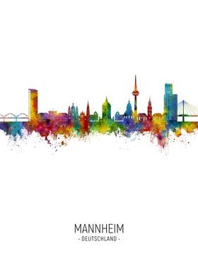 Mannheim Skyline