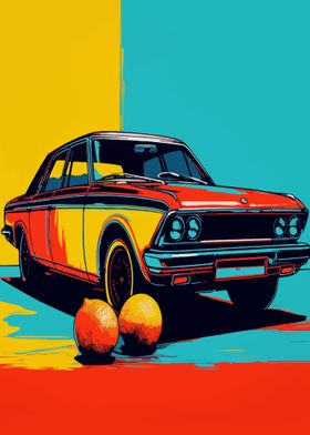 Car Color Fruits