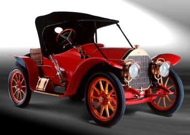 Classic Red Austro Daimler