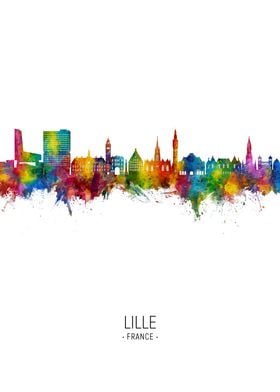 Lille Skyline France