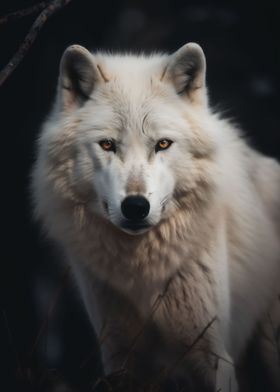 Beautiful Arctic Wolf