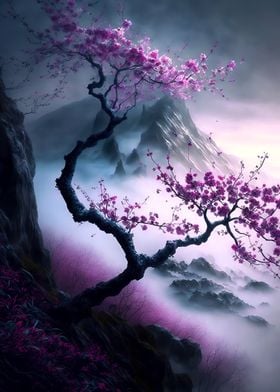 Cherry blossoms Landscape