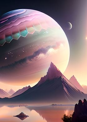 Fantasy Planet Landscape