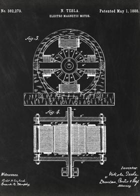 Electro Magnetic Motor 