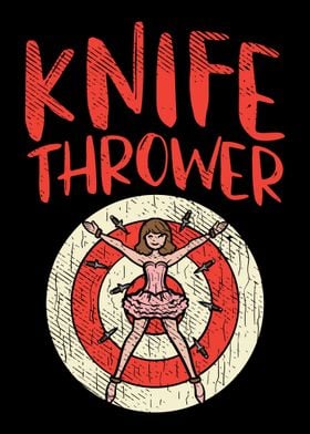 Funny Knife Thrower Gift 