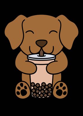 Vizsla Bubble Tea 