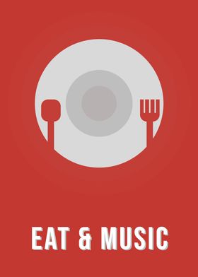 Eat and Music Minimalist