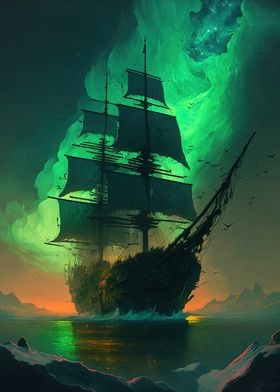 Ghost Ship Green 