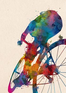 cycling silhouette 9
