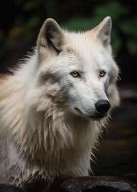 Gorgeous Arctic Wolf