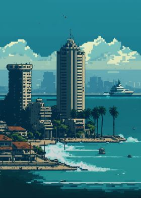 Mersin Pixel Art