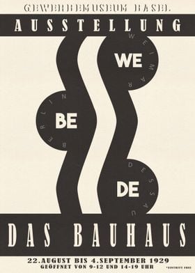Bauhaus exhibition Basel 