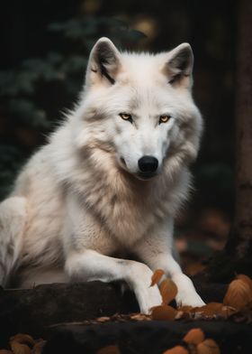 Beautiful Arctic Wolf