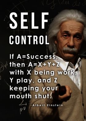 Self Control Einstein