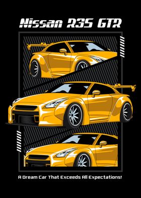 JDM R35 Car