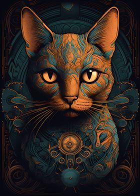 Abyssinian Cat Ethereal