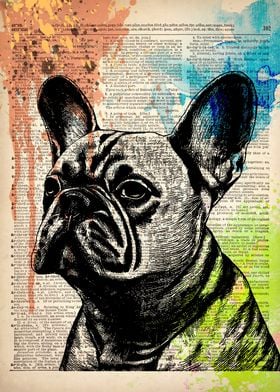 French Bulldog DOG art