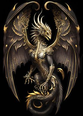 Golden Queen Dragon