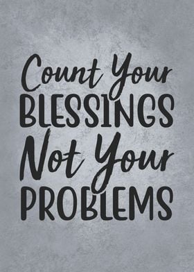 Count Your Blessings