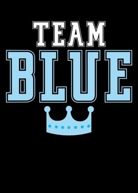 Team blue crown