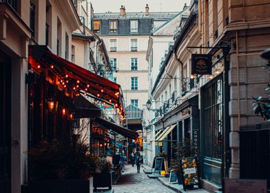 Walking through paris