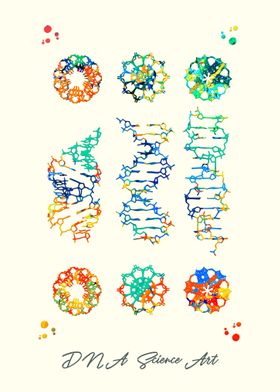 DNA  Science Art