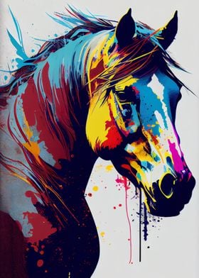 Horse Pop Art