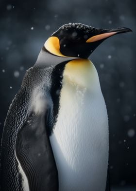 Serene Emperor Penguin