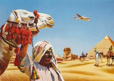 Vintage Travel Ads Egypt