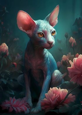 Cornish Rex Cat Mythical