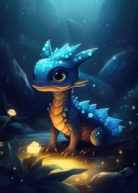 Cute Baby Dragon