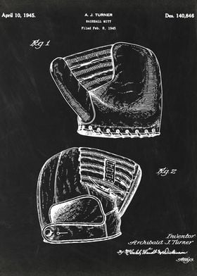 Baseball Mitt patent