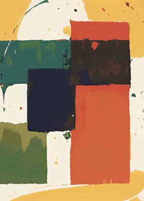 Abstract Paint Colorblocks